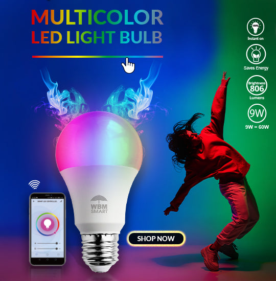 Smart Multi Color Led Light Bulb