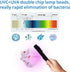 WBM Smart Portable UV Sterilizer Wand, Kills 99% Germs