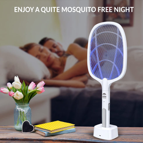 WBM Smart 2-in-1 Electric Bug Zapper for Mosquitoes & Flying Insects