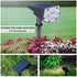 WBM Smart Outdoor Solar Spotlights, 20 LED Spotlights