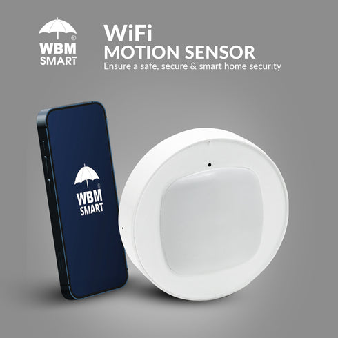 WBM Smart Wi-Fi Motion Sensor, Corridor Monitoring Lights