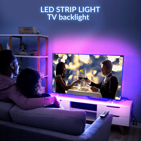 WBM Smart LED Strip Lights Multicolor - Indoor & Outdoor
