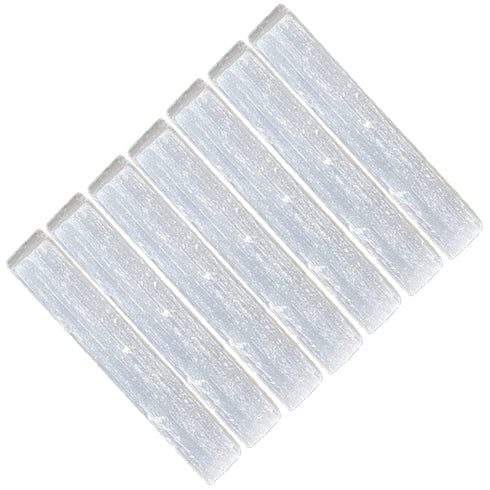 Himalayan Glow Selenite Crystal Sticks, Chakra Stones for Smudging, Witchcraft Supplies – 2lbs