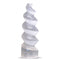 Himalayan Glow Selenite Crystal Spiral Tower - 15cm, Natural Healing Crystals for Meditation