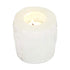 Himalayan Glow Selenite Crystal Candle Holder, Handcrafted Tealight Candlestick Holder