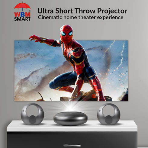 WBM Smart 4K Ultra Short Throw Projector, Home Theatre